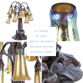 10 things to love about vintage and antique Tiffany Studios Lamps | BRG