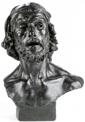 Comité Rodin authenticates Buste de Saint Jean Baptiste casting by Gruet Aîné | BRG