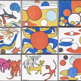 Alexander Calder (1898-1976, American) Our Unfinished Revolution, Special Edition, 1975-76 (ITEM#220789, Hammer $6100) | BRG