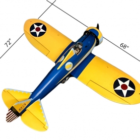 C Boeing P-26 Peashooter With Futaba T6EX Controller | BRG