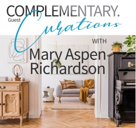 Mary Aspen Richardson, an interior design enthusiast and a professional blogger shares her tips on integrating vintage and antique items to create a stylish modern living room | BRG
