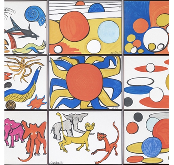 Alexander Calder (1898-1976, American) Our Unfinished Revolution, Special Edition, 1975-76 (ITEM#220789, Hammer $6100) | BRG