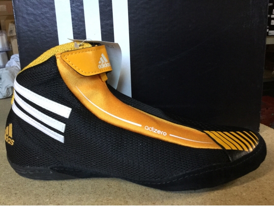 Adidas AdiZero Sydney Wrestling Shoes 19 Pair; 3/6.5, 1/7.5, 2/8, 2/8.5,  3/9, 2/8.5, 2/10, 1/11, 3/11.5, 1/12 #30681 | Black Rock Galleries