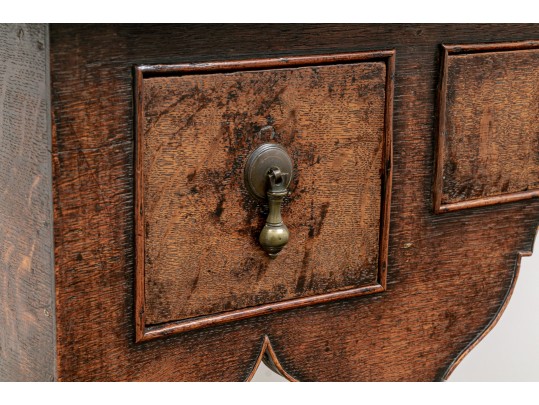 Antique English Oak Low Boy
