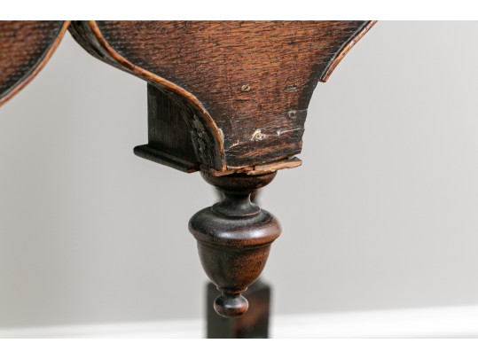 Antique English Oak Low Boy