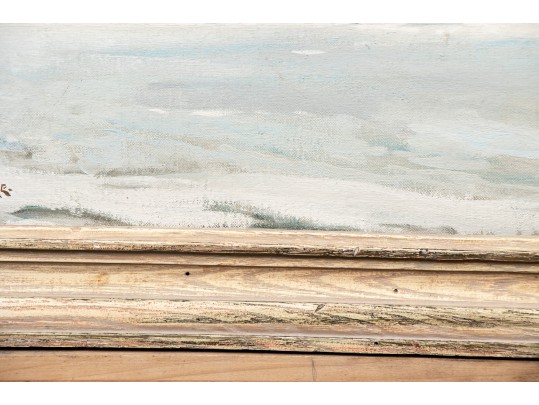 William A. Drake (1891-1979) Oil On Artist Board, Cold Spring NY, 1968