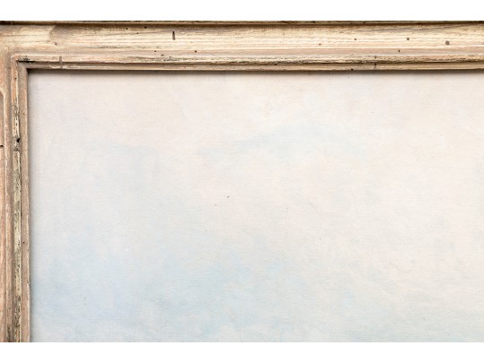 William A. Drake (1891-1979) Oil On Artist Board, Cold Spring NY, 1968