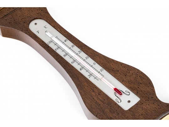 Vintage Wall Barometer / Thermometer