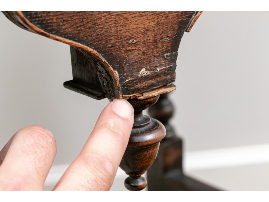 Antique English Oak Low Boy