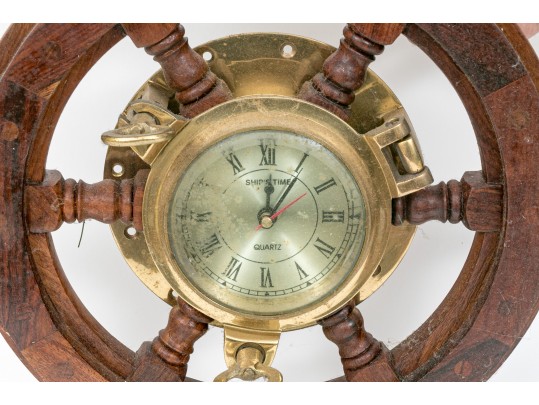 Semi Antique Maritime Themed Clocks