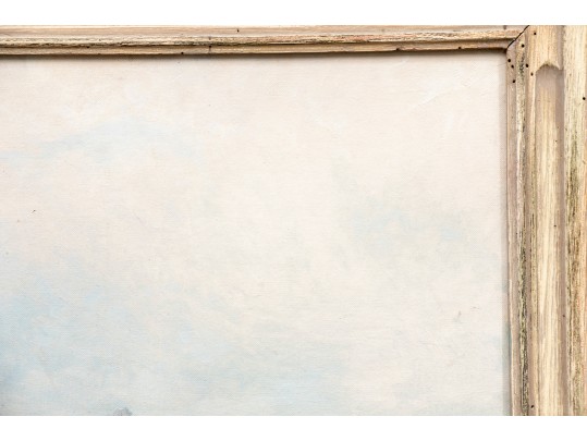 William A. Drake (1891-1979) Oil On Artist Board, Cold Spring NY, 1968