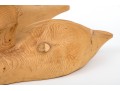 Two Carved Wood Decoys