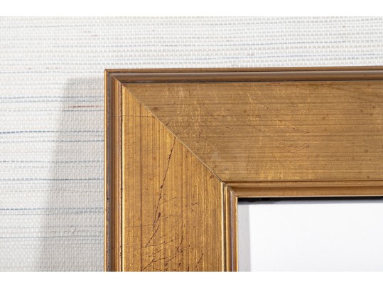 Leslie S. Smith, Contemporary Pastel On Paper, Shore Landscape In Winter