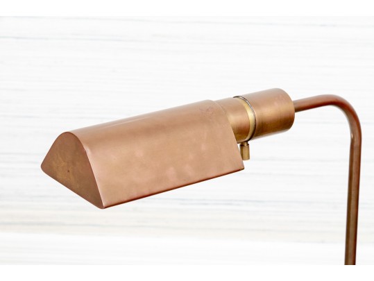 Pair Of Vintage Brass Pharmacy Reading Lamps