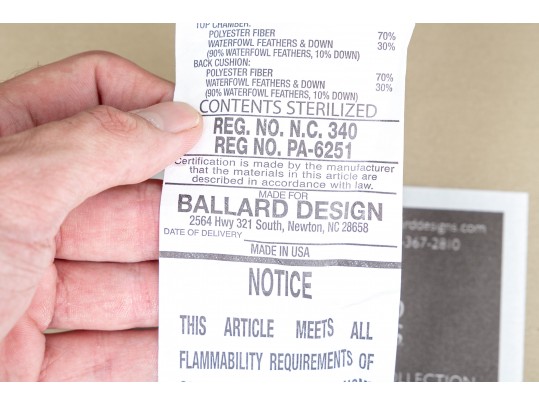 Ballard Design Upholstered Club Chair