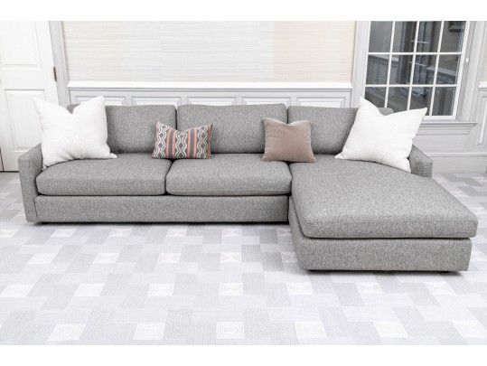 Vintage Gray Sectional By Room & Board