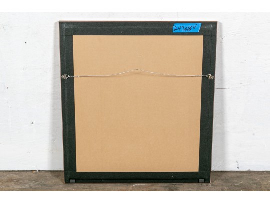 Fine Gilt Framed Chinese Embroidered Floral Panel