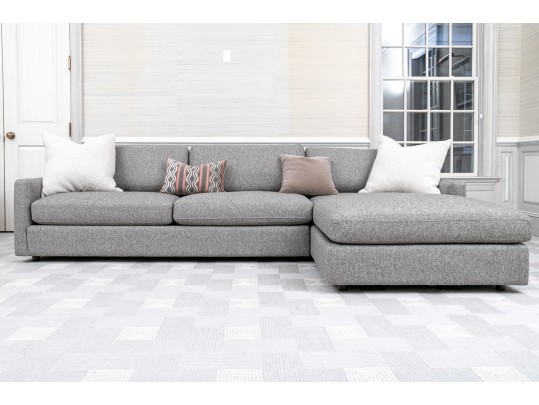 Vintage Gray Sectional By Room & Board