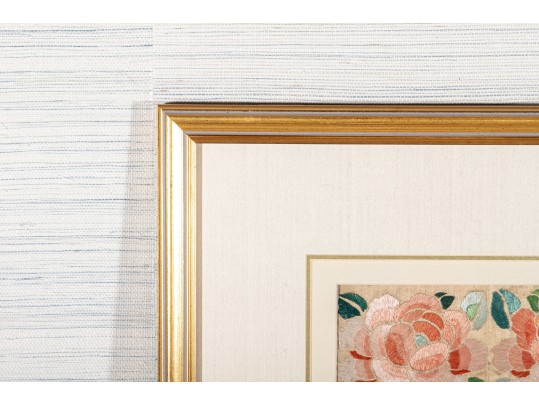 Gilt Framed Chinese Embroidery
