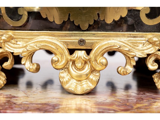 French Style Faux Boulle Work Gilt Bronze Jardiniere