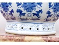 Chinese Blue And White Porcelain Jardiniere