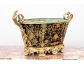 French Style Faux Boulle Work Gilt Bronze Jardiniere