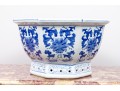 Chinese Blue And White Porcelain Jardiniere