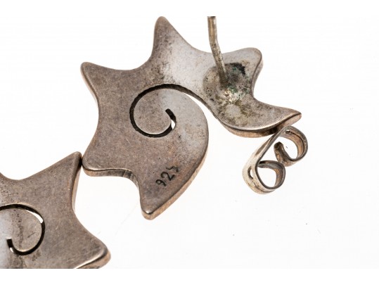 Lot Of Assorted Sterling Silver, Silver Plate And Gold Accented Jewelry