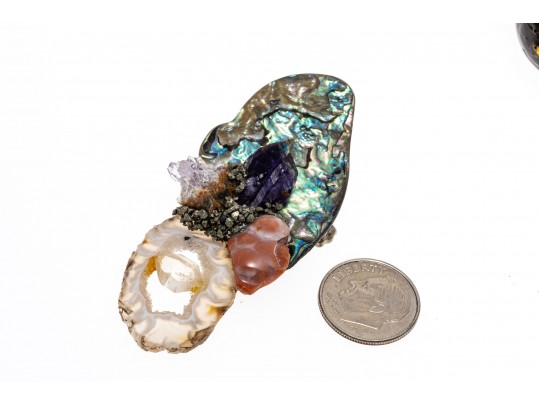 Group Of Fashion Jewelry, Necklaces And Brooches