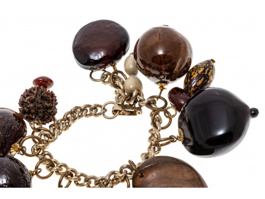 Group Of Fashion Jewelry, Necklaces And Brooches