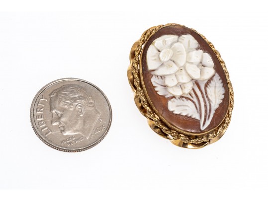 Group Of Stylish Gold Filled Jewelry With Gold Front Cufflinks