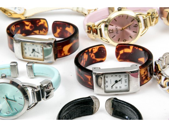 Large Collection Of Quartz Fashion Watches
