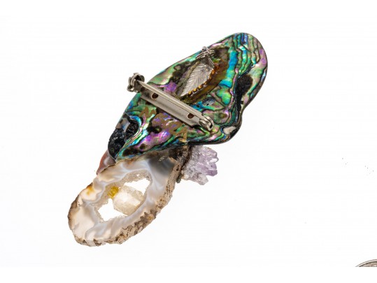 Group Of Fashion Jewelry, Necklaces And Brooches