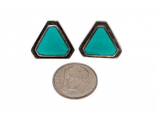 Lot Of Assorted Sterling And Silver Plate Southwestern Motif Jewelry Pieces