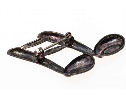 Lot Of Fun Assorted Sterling Silver Musical Motif Jewelry