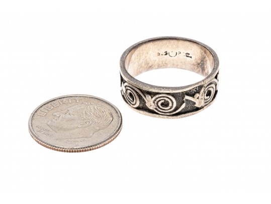 Lot Of Assorted Sterling Silver Mexican And Southwestern Motif Jewelry Pieces