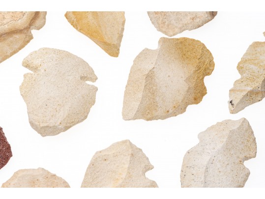 Collection Of Stone Arowheads