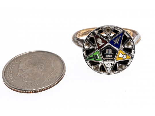 Group Of Stylish Gold Filled Jewelry With Gold Front Cufflinks