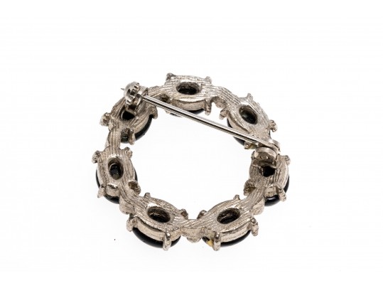 Fabulous Assorted Lot Of Costume Jewelry Brooches, Including Monet And Michael Golan