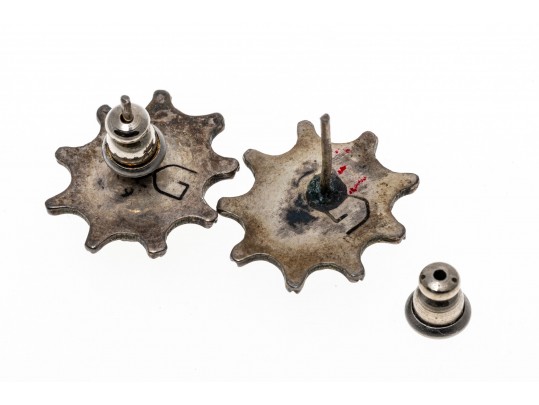 Lot Of Assorted Sterling And Silver Plate Southwestern Motif Jewelry Pieces