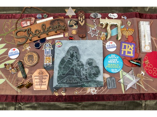 Group Of Judaica Collectables