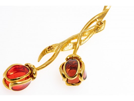 Fabulous Assorted Lot Of Costume Jewelry Brooches, Including Monet And Michael Golan