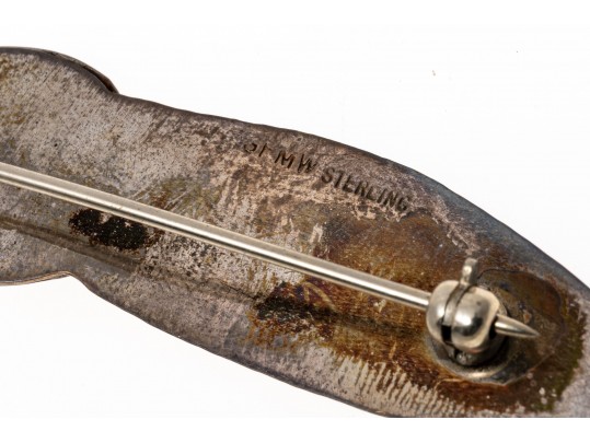 Lot Of Whimsical And Charming Sterling Silver Brooches