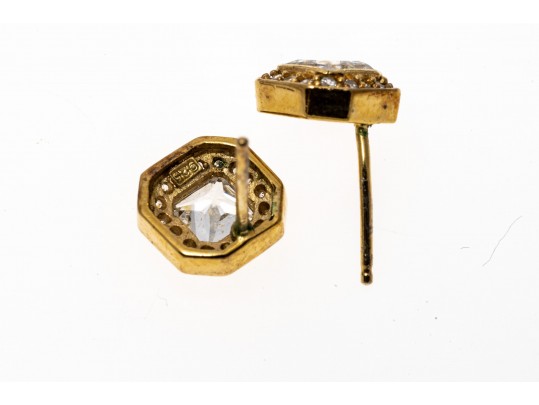 Lot Of Assorted Sparkling Sterling Silver And CZ Jewelry