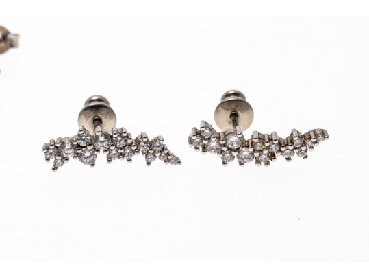 Lot Of Assorted Sparkling Sterling Silver And CZ Jewelry