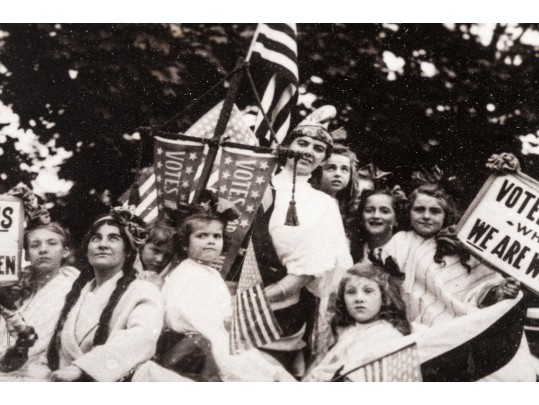 Vintege Women's Voting Rights Photo