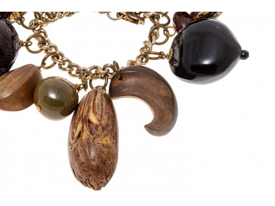 Group Of Fashion Jewelry, Necklaces And Brooches