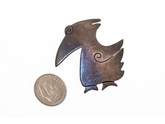 Lot Of Whimsical And Charming Sterling Silver Brooches