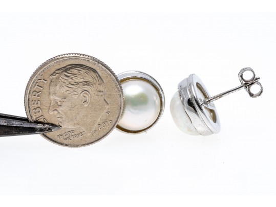 Lot Of Assorted Sterling Silver, Cultured Freshwater Pearl And Faux Pearl Jewelry Pieces