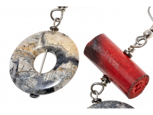 Fun Lot Of Assorted Contemporary Lapis, Sodalite And Agate Jewelry